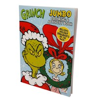 Libro para colorear y de actividades Jumbo The Grinch Navidad 25x17 cm.